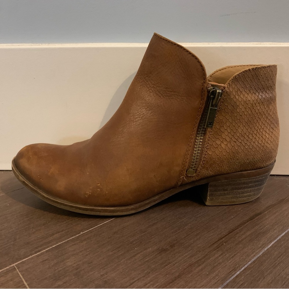 Lucky Brand Brown Ankle Boots